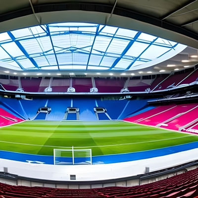 Un estadio de fútbol en Argentina